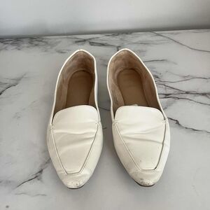 A New Day White Hayes Loafer Flats Size 8